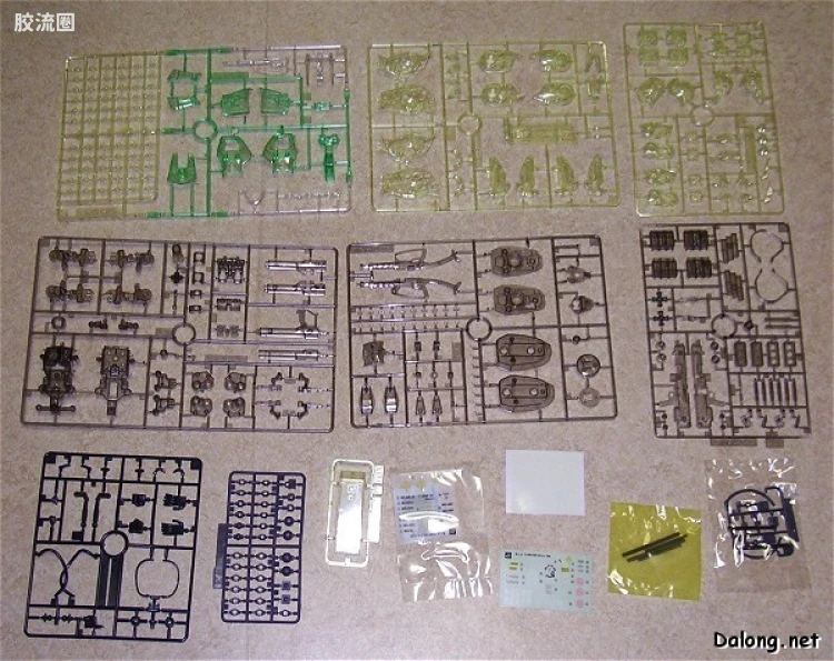 MG 水晶版 MS-06F/J 扎古Ⅱ 彩色透明版 - 图片